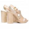 Sandalias de mujer 5029 charol nude