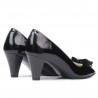 Sandalias de mujer 1255 charol negro