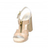 Sandalias de mujer 5029 charol nude