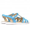 Sandalias de mujer 5038 azul