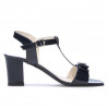 Sandalias de mujer 1257 charol índigo