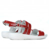 Sandalias de mujer 5035 charol rojo