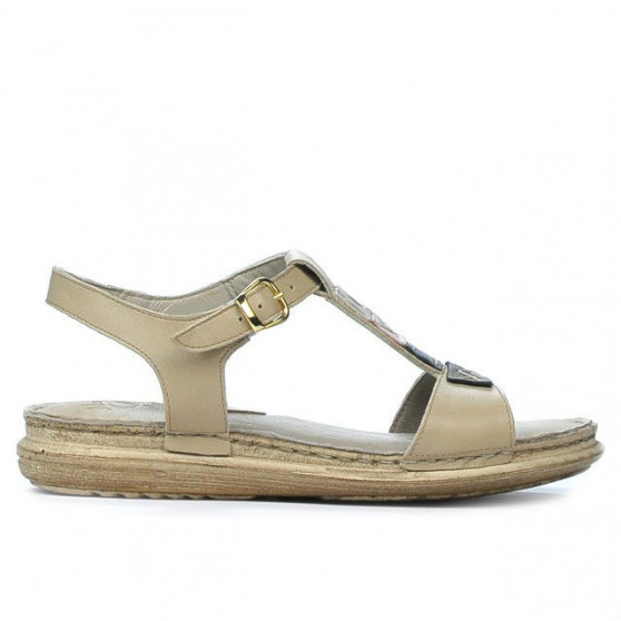 Sandalias de mujer 5040 beige