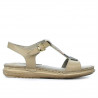 Sandalias de mujer 5040 beige
