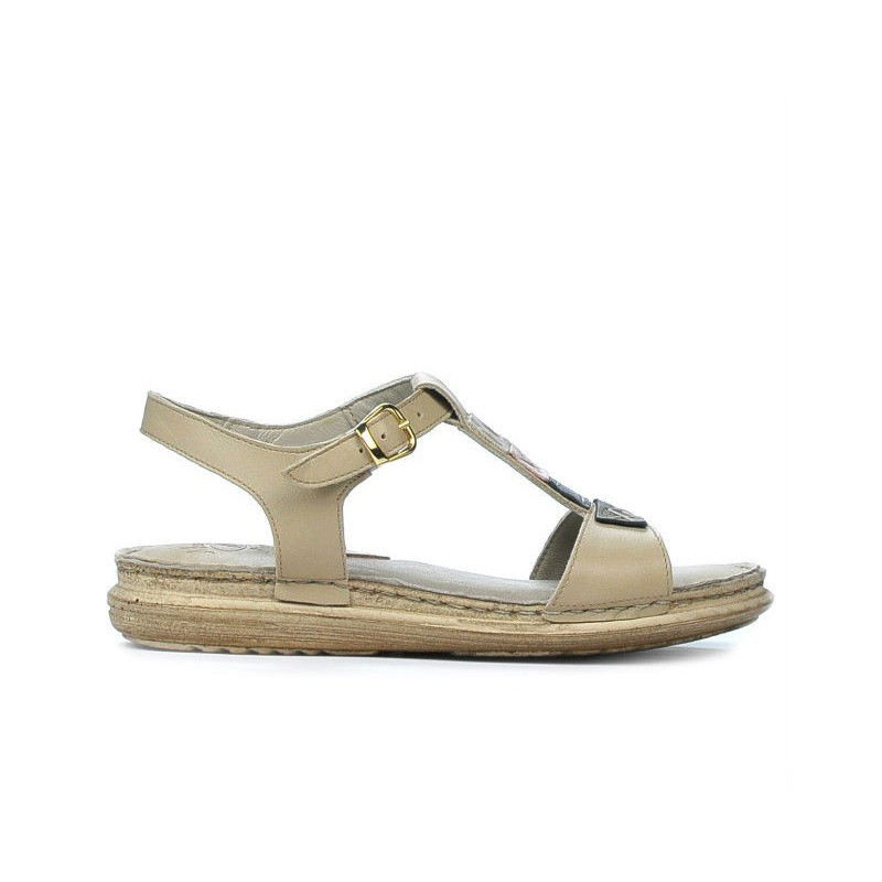 Sandalias de mujer 5040 beige