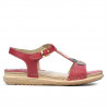 Sandalias mujer 5040 rojo