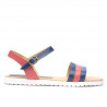 Sandalias de mujer 5037 índigo combinado