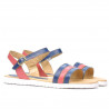 Sandalias de mujer 5037 índigo combinado