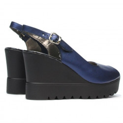 Sandalias de mujer 5026 índigo nácar
