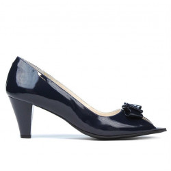 Sandalias de mujer 1255 charol índigo