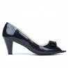 Sandalias de mujer 1255 charol índigo