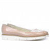 Zapatos casuales de mujer 677 charol nude