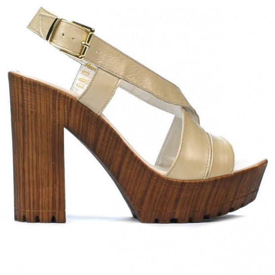 Sandalias mujer 5030 beige