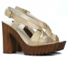 Sandalias mujer 5030 beige
