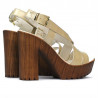 Sandalias mujer 5030 beige