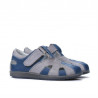 Zapatos para niños pequeños 07c índigo+gris