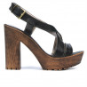 Sandalias de dama 5030 negro