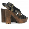 Sandalias de dama 5030 negro