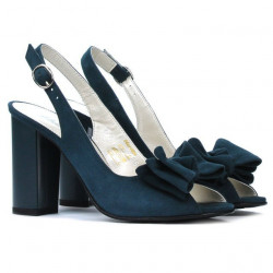 Sandalias mujer 1256 turquesa antílope 01