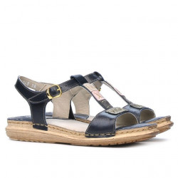 Sandalias dama 5040 índigo