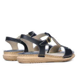 Sandalias dama 5040 índigo