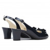 Sandalias de mujer 1251 charol índigo