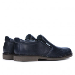 Zapatos casuales para hombre 7200p índigo perforado