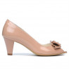 Sandalias de mujer 1255 charol nude