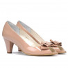 Sandalias de mujer 1255 charol nude