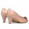 Sandalias de mujer 1255 charol nude