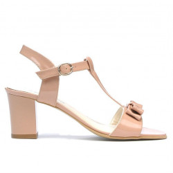 Sandalias mujer 1257 charol desnudo
