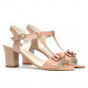 Sandalias mujer 1257 charol desnudo