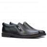 Zapatos casuales hombre 7200p negro perforado