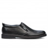 Zapatos casuales para hombre (tallas grandes) 7200mp negro perforado