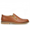 Zapatos casuales para hombre 7200p marrón perforado