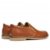 Zapatos casuales para hombres (tallas grandes) 7200mp marrón perforado