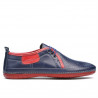 Mocasines hombre 865 índigo+rojo
