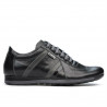 Zapatillas deportivas hombres 711 negro+gris
