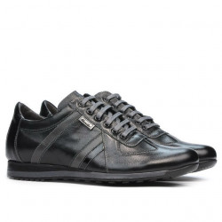 Zapatillas deportivas hombres 711 negro+gris