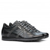 Zapatillas deportivas hombres 711 negro+gris