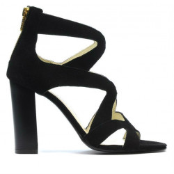 Sandalias mujer 1260 negro antílope