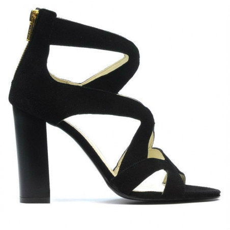 Sandalias mujer 1260 negro antílope