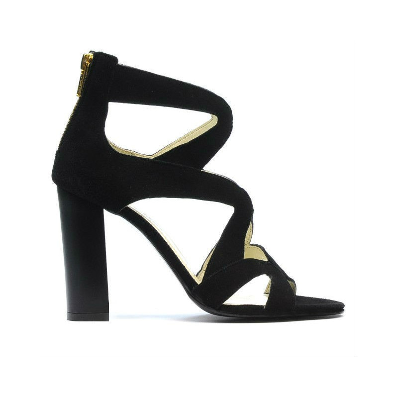 Sandalias mujer 1260 negro antílope