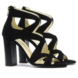 Sandalias mujer 1260 negro antílope