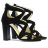 Sandalias mujer 1260 negro antílope