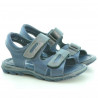 Sandalias para niños pequeños 11c índigo+gris