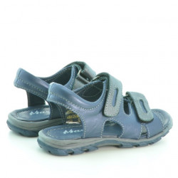Sandalias para niños pequeños 11c índigo+gris