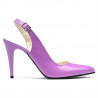 Sandalias de mujer 1249 charol morado