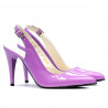 Sandalias de mujer 1249 charol morado