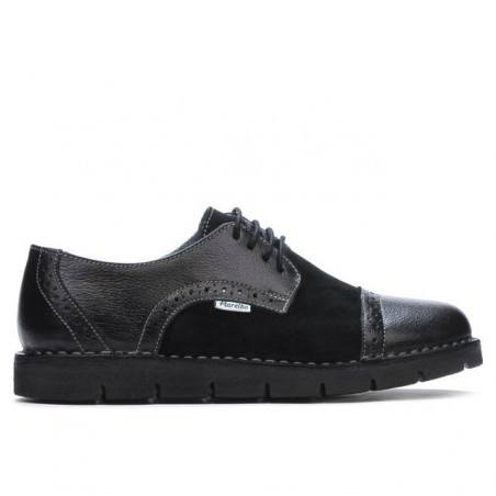 Zapatos casuales de mujer 7001-1 negro combinado